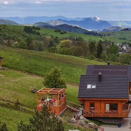 Houten Vakantiewoning "Reisnaarpolen" Royaal Ontbijt, Sauna En Hottub Czarna Góra Екстериор снимка